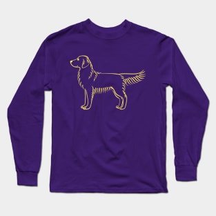 Standing Golden Retriever Long Sleeve T-Shirt